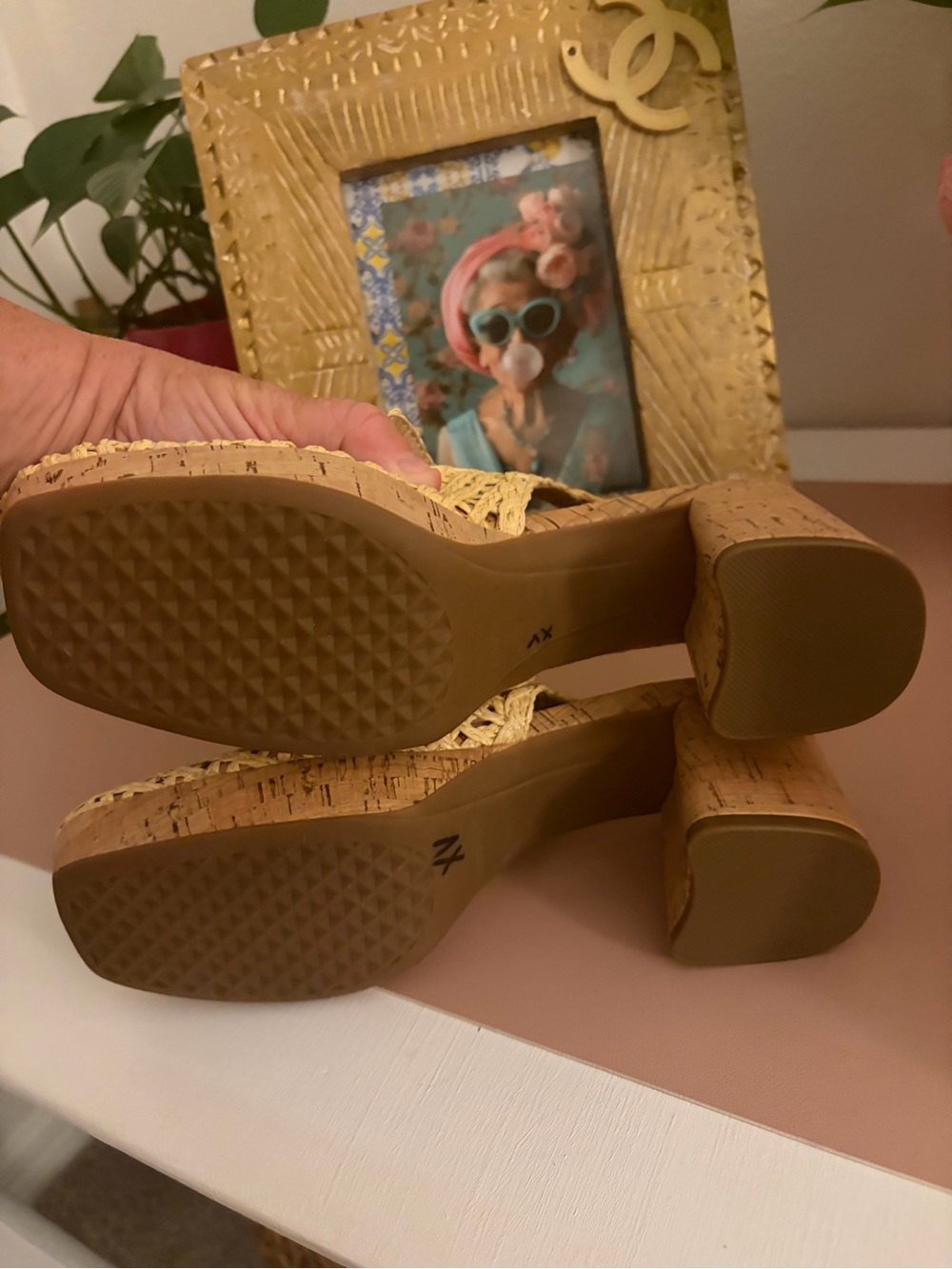 Aerosoles Woven Slingback Heeled Sandal “Santiago Raffia” in Natural - Picture 12 of 13